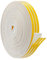 SHSMPXOY Tür Dichtungsband Selbstklebend Schaumstoff Klebeband 6mm(B) x3mm(D) Moosgummi Selbstklebend Selbstklebendes Dichtungsband Weiß für Fenster Isolierung Gegen Kälte(5M Langx3 Rollen)