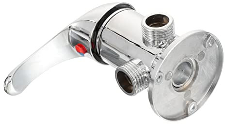 Mipcase Grifo De Ducha De Vías Divisor De Agua Caliente y Fría Desviador Robusto