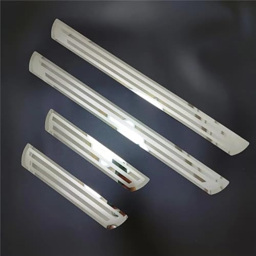ONEMAJI 4 Piezas Protector de Umbral de Puerta para DS7 DS 7 Crossback 2018 2020 2021 2022 2023 2024, Acero Inoxidable Cubierta de Estribos Resistente al Desgaste Accesorios