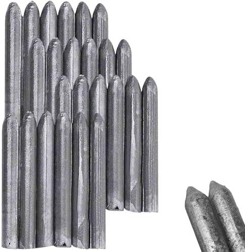 Svetsstång i pulverkärnig aluminium, universell svetsstång med låg temperatur, svetstänger med låg temperatur för aluminium, rostfritt stål och järn, reparationsstänger med lätt smältning, inget flöde