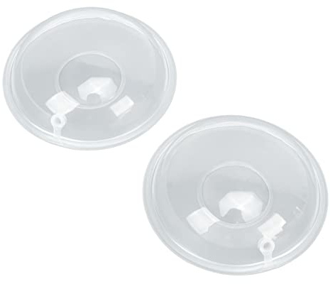 Qudinip Ahorro de Leche Materna, Colector de Silicona Reutilizable para Fugas de Leche Materna, Suave y Cómodo, 2 Piezas para Necesidades de Lactancia