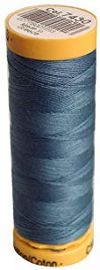 Natural Cotton Thread 110 Yards-Medium Slate Blue