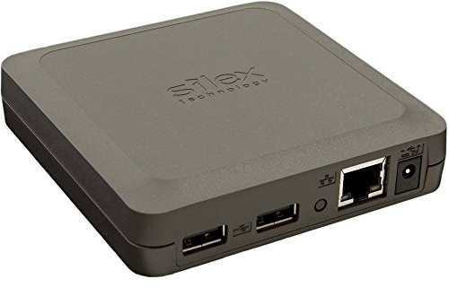 Silex DS-510 Ethernet LAN Grey print server