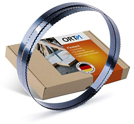 3er-Set ORTA Flexback Bandsägeblatt, 1400 x 10 x 0,50 mm, 4 ZpZ | für Holz/Kunststoff/NE-Metall