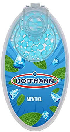 Hoffmann - Premium Aroma Kapseln Menthol | DIY Click Filter Kugeln | 100 Kugeln