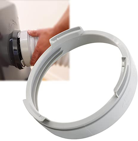 Portable Air Conditioner Exhaust Hose Coupler Window Adapter A/C Connector, 5.9 inch Suit for Air Conditioning Exhaust Port (Round)
