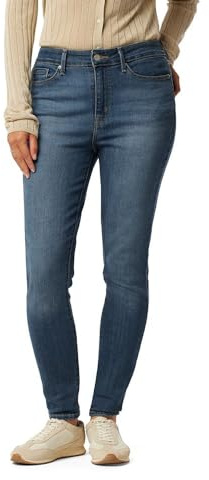 Levi Strauss Signature Gold Women's Modern Skinny Jeans Mid-Rise Stretch Denim (Also Available in Plus), Faded Memory, 10 Medium