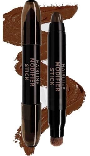 Revyn Instant Root Cover Up Stick, Double-Head Root Touch Up Stick, Natural Concealer for Hairline, Instant Grey Hair Coverage Touch Up, Roots & Sides for Women & Men, 48h Makeup Lasting (C)