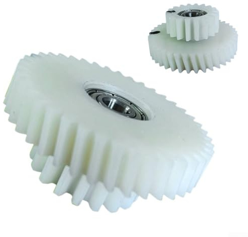 Engranajes de motor de 3 piezas, 40T + 18T dientes engranajes de motor de cubo de rueda adecuados para motores AKM 95RX, pieza de repuesto para bicicleta eléctrica