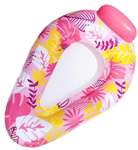 Uppblåsbar poolstol – mått 145 x 95 x 43 cm, robust PVC-hårdvara, bärbar vattenmadrass | solbad, drift, forsränning, tillbehör, flytande soffa för vuxna, hav, sjö, semesterortsbyg