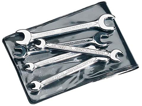 Draper 5210 S5BA Elora Midget Ba Double Open End Spanner Set, 5 Pieces