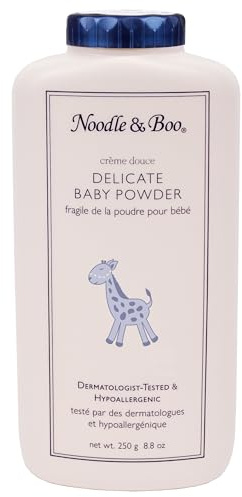 Noodle & Boo Delicate Baby Powder, Natural, Talc Free, 8.8 oz
