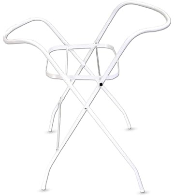 Best For Kids Universalständer für Babywannen, 84 und 100 cm, mit oder ohne Ablage, weiß, ohne Babywanne (100 cm ohne Ablage)