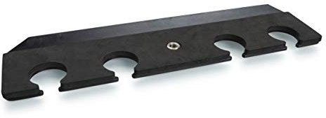 Gator Frameworks Soporte múltiple para 4 micrófonos con cable o inalámbricos (GFW-MIC-4TRAY)