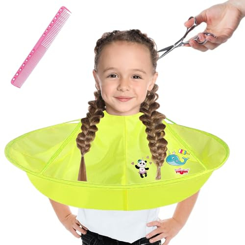 GUSTO Frisörsalong frisörkappa frisörsalong cape för frisyr frisör förkläde tyg verktyg med frisör nackborste
