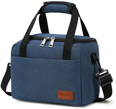 Riley Joy Borsa Termica per Pasto Portatile 8,5 L, da Picnic Impermeabile Isolata Con Tracolla Regolabile e Pieghevole per Bambini Adulti
