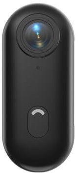 Andoer 4K 30fps Tiny Action Camera WiFi Sports Camera 120° Wide Angle Lens Built-in Battery with Magnetic Lanyard Back Clip Waterproof Case Mounting Accessories for Outdoor Activities