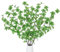 HUAESIN 4 pezzi Rami di Ficus Artificiali Piante Artificiali da 86 cm Ramoscello di Ficus Finto Lungo Steli Piante Finte Verde di Seta per Decorazioni Casa Vaso Matrimonio