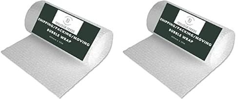 REQUISITE NEEDS 1 x Bubble Wrap Roll Bubble Cushioning Protective Wrap Packing Ideal for House Moving, Shipping. (300MM X 10M) (Pack of 2)