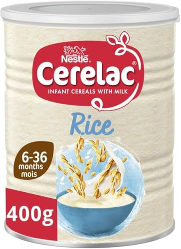 Cerelac Rice with Milk Infant Cereal, 6 months+, 400 g (Pack of 1)