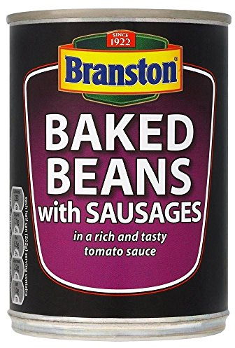 Branston Baked Beans with Sausages (405g) - Pack of 2