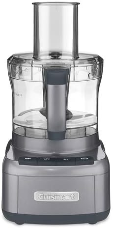 Cuisinart 8 Cup Food Processor, 350-Watt Motor, Gunmetal, FP-8GMP1
