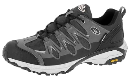 Bruetting Expedition, Men’s Nordic Walking Shoes, Black (Schwarz/Grau Schwarz/Grau), UK (42 EU)