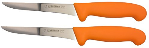 Giesser 2X Messer Ausbeinmesser gelb 16 cm Klingenlänge - Profimesser