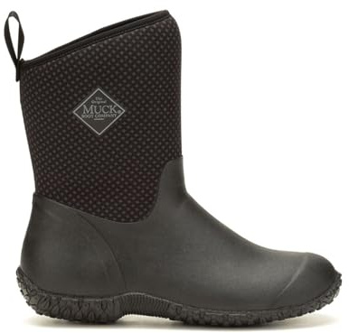 MUCK Women's Muckster II Mid Boot, Black, Size 8(M)