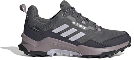 adidas Damen Terrex AX4 Gore-TEX Hiking Shoes, Grey Five/Silver Dawn/preloved fig, 38 2/3 EU