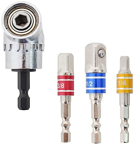 Winkelbohraufsatz 105° Winkelschrauber Winkelaufsatz für Akkuschrauber Winkelbohraufsatz Winkelschrauber Aufsatz