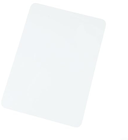 Pizarra magnética A5 con película PET para borrado en seco y organización de mensajes en superficies metálicas (redondeado)