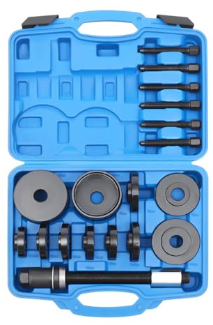 Treeisland Herramienta de extracción de cubo de rueda, herramienta para rodamientos de rueda para la mayoría de los coches con tracción delantera, camiones pequeños y furgonetas