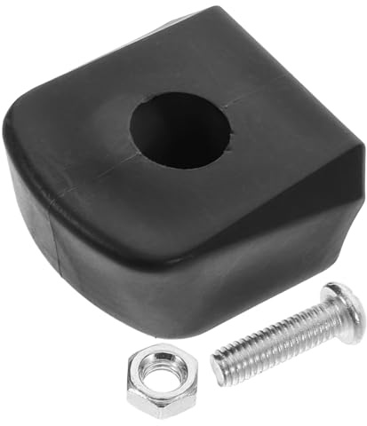 QUMIIRITY Pastillas de Freno para Patines en Línea de Reemplazo, Bloques de Freno de PU y Plástico Negro, Juego 1 Pieza para Control Seguro y Paradas Efectivas en Patinaje Recreativo