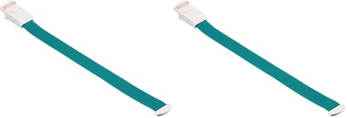GIMA - Torniquete Fast en spandex con revestimiento de terileno, sistema de bloqueo de liberación instantánea, verde, 25728 (Paquete de 2)