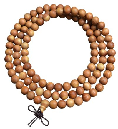 Unisex Thuja Sutchuenensis Träpärlor Träarmband Halsband Bön Mala Armband Armband