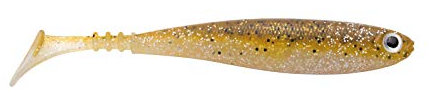 Jackson Gummifisch Zander Angeln Köder Profi - Zanderbait 12cm Kaulbarsch Ruffe. Angelköder Shad. Gummi Zanderköder. Gummiköder Softbait. 1 Stück