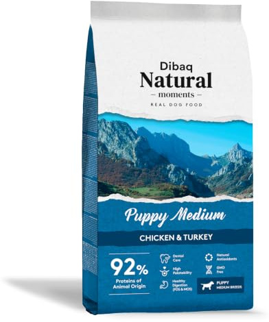 Dibaq Natural Moments Cachorro Razas Medianas, 15 kg