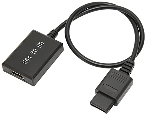 Bewinner N64 zu HDMI Konverter Adapter - 1080P 720P Link Kabel für SNES, Unterstützt PAL und NTSC Modi