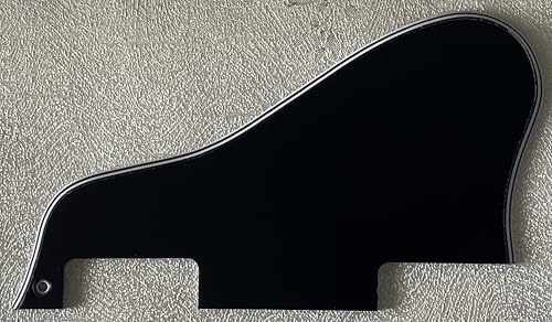 Plektrumschutz für Gibson ES-335 Kurzer Gitarren-Pickguard (4-lagig, schwarz)