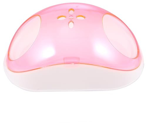 BESPORTBLE Hamstersandbad Amerikanischer Hamstersand Hamster-töpfchenstreu Hamstertopf Mit Schaufel Haustierhamstersand Hamster-sandbadehaus Hamsterbad Sandbad Mit Schaufel Hamsterhaus Rosa