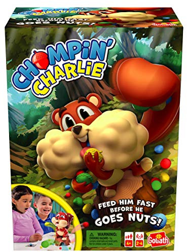 Chompin' Charlie: Feed Him Fast Before He Goes Nuts! | Kids Action Games | For 2-4 Players | Ages 4+