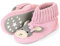 Sterntaler Hausschuhe Emmi Girl - Mädchen Hausschuhe aus Wollfilz - Baby und Kinder Hüttenschuh mit rutschfester Sohle - Kindergarten Pantoffeln mit elastischem Strickbund, blasslila, Größe 24