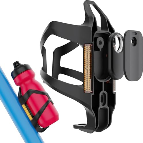 Porte-bouteille pour vélo, support pour vélo pour Samsung Smart Tag 2, porte-boissons pour vélo, cachez le tracker GPS, accessoire de vélo avec vis de sécurité, bouteille d’eau pour vélo, pour vélo de
