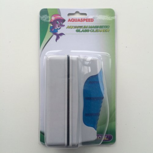 Finest-Filters Large Floating Aquarium Algae Magnet Cleaner for Fish Tank Glass
