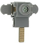 Borne de raccordement pour produit borne à vis pour alimentation par peigne universel - section 4mm²à 25mm² - IP2X