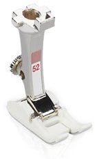 Bernina Sonderfuss mit Gleitsohle Nr. 52 - für 5,5 mm und 9 mm Maschinen