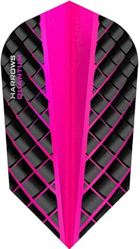 THOR-SPORTS Harrows Quantum Flights Slim/Pear/Kite/Standard in diversen Farben (Slim 1 Set, Pink)