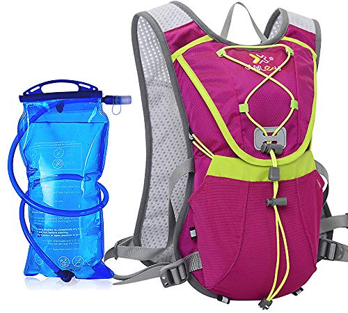 Outdoor Hydration Running Rucksack für Männer Frauen, leichte Sporttasche, 8L, Laufweste Rucksack für Marathoner Radfahren Klettern