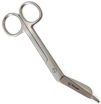 Ciseaux à pansements professionnels - Ciseaux de soins - Certificat MDR - Finitions de qualité supérieure - Ciseaux médicaux - En acier inoxydable - 14 cm - Ciseaux d'infirmière - Ciseaux de